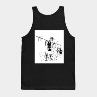 Officer of mouse Rebel Army. Tank Top